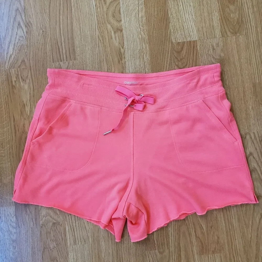 Calvin Klein Performance Ribbed Waistband Shorts